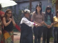 Ceremonia de celebracion de Nueva Era el 21 diciembre. Accion Ecologica